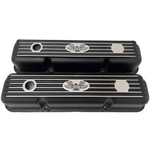 Load image into Gallery viewer, Ford FE 352 American Eagle Short Finned Valve Covers - Black