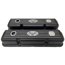 Load image into Gallery viewer, Ford FE 352 American Eagle Short Finned Valve Covers - Black