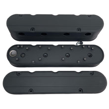 Load image into Gallery viewer, GM LS Aluminum Valve Covers - Hidden Coils -2 Piece Design - Black