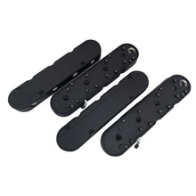 Load image into Gallery viewer, GM LS Aluminum Valve Covers - Hidden Coils -2 Piece Design - Black