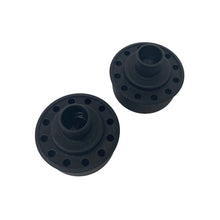 Load image into Gallery viewer, FE 390 American Eagle Chrome Valve Cover Breathers - Black