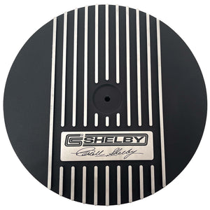 Ford Carroll Shelby Signature 14" Round Air Cleaner Kit - Black