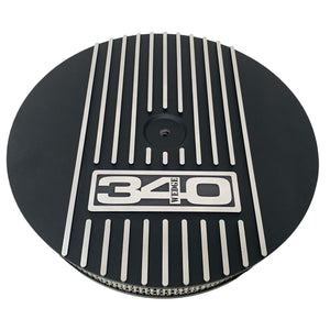 14" Round 340 Wedge Air Cleaner Lid Kit - Black