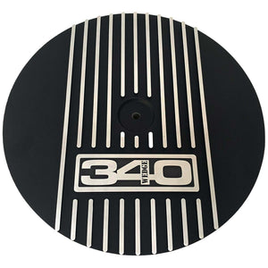 13" Round 340 Wedge Air Cleaner Lid Kit - Black