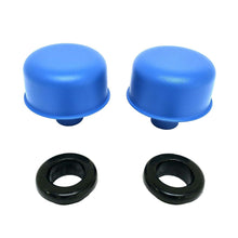 Load image into Gallery viewer, Blue Valve Cover Breather Set