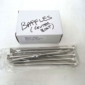 Small Block Chevy Center Bolt Valve Covers - F-U Skeleton - Black