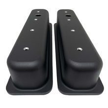 Load image into Gallery viewer, Small Block Chevy Vortec Center Bolt Black Valve Covers - Customizable