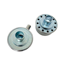 Load image into Gallery viewer, FE 390 Checkered Flag Valve Cover Breather &amp; PCV Breather - Chrome