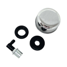 Load image into Gallery viewer, Chrome Valve Cover Breather and Small PCV Valve - Custom