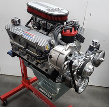 Load image into Gallery viewer, Ford Small Block Pentroof 347 C.I. Stroker Tall Valve Covers, 3 Color Logo - Polished