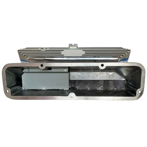 Ford FE 427 Valve Covers Tall Finned - Polished