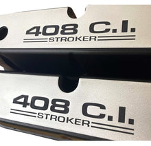Load image into Gallery viewer, Ford Small Block 408 C.I. Stroker Tall Valve Covers - Billet Top - Black