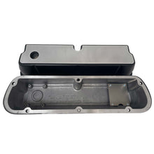 Load image into Gallery viewer, Ford 427 Stroker 351 Windsor Valve Covers - Full Billet Top - Black