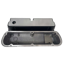 Load image into Gallery viewer, Ford 408 Stroker 351 Windsor Valve Covers - Full Billet Top - Black