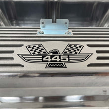 Load image into Gallery viewer, Ford FE Tall 445 American Eagle Valve Covers - Finned - Polished