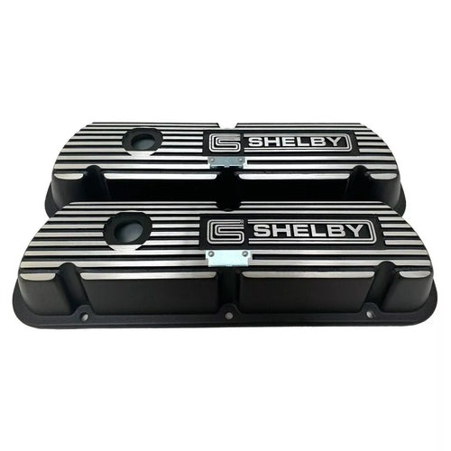 Ford 289, 302 Shelby Mustang GT350 Valve Covers - Black