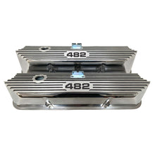 Load image into Gallery viewer, Ford FE 482 Tall Valve Covers Finned - Polished