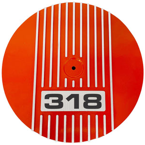13" Round 318 Air Cleaner Lid Kit - Orange