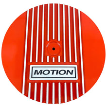 Load image into Gallery viewer, Small Block Chevy MOTION Logo Valve Covers &amp; 13&quot; Air Cleaner - Orange