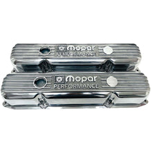 Load image into Gallery viewer, Mopar 383, 400, 440 Diecast Logo Valve Covers - New Old Stock - Polished