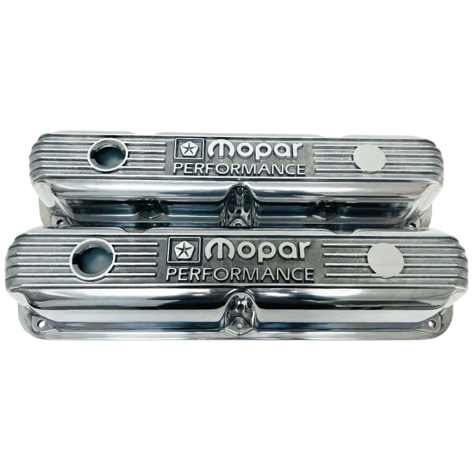 MOPAR トラックカバー 未開封 Mopar 318, 340, 360 Diecast Logo Valve Covers - New Old Stock