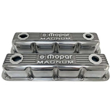 Load image into Gallery viewer, Mopar Magnum Diecast Logo Valve Covers - New Old Stock - Polished