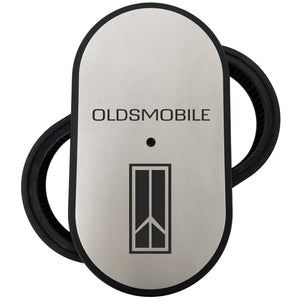Oldsmobile Logo 15" Oval Air Cleaner Kit - Silver