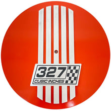 Load image into Gallery viewer, Chevy 327 Cubic Inches 14&quot; Raised Billet Top Air Cleaner - Orange