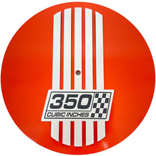 Load image into Gallery viewer, Chevy 350 Cubic Inches 14&quot; Raised Billet Top Air Cleaner - Orange