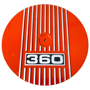 14" Round 360 Air Cleaner Lid Kit - Orange