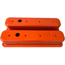Load image into Gallery viewer, Small Block Chevy Tall Center Bolt Valve covers - Custom - Orange