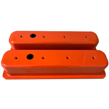 Load image into Gallery viewer, Small Block Chevy Tall Center Bolt Valve covers - Custom - Orange