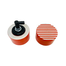 Load image into Gallery viewer, Diecast Aluminum Narrow Fin Valve Cover Breather &amp; PCV Valve - Orange