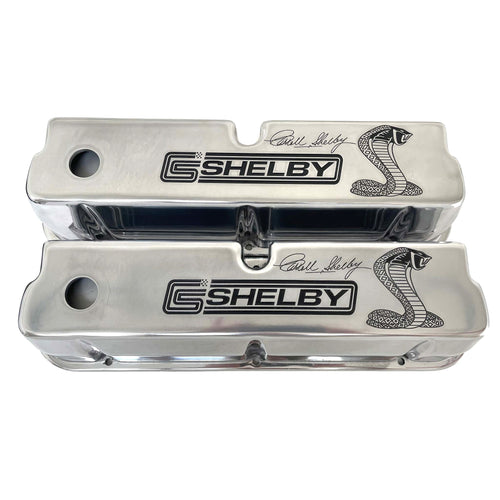 Ford 289, 351W Tall CS Shelby COBRA 2 - Premium Series - Polished