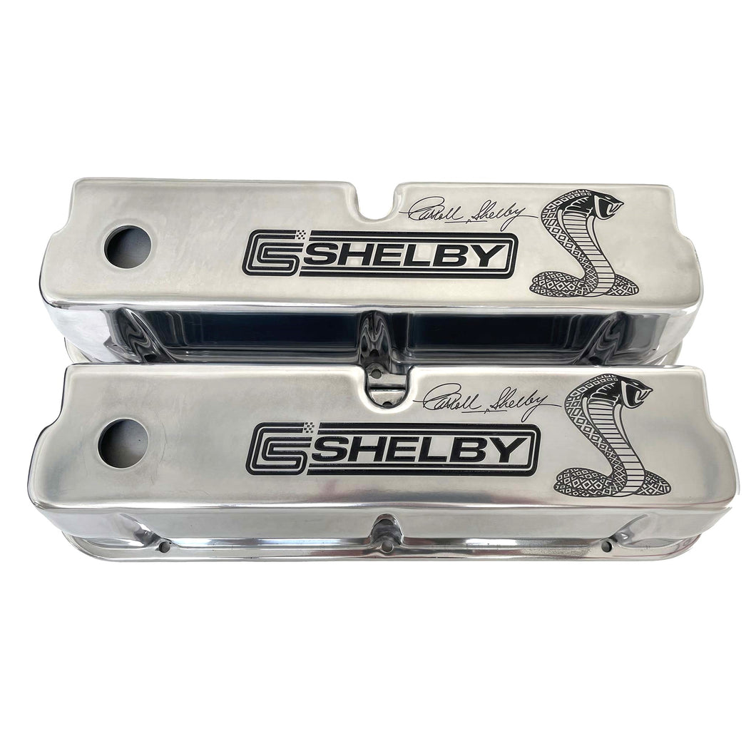 Ford 289, 351W Tall CS Shelby COBRA 2 - Premium Series - Polished