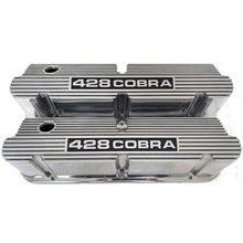 Load image into Gallery viewer, Ford Small Block Pentroof 428 Cobra Tall Valve Covers - Polished