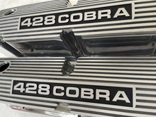 Load image into Gallery viewer, Ford Small Block Pentroof 428 Cobra Valve Covers - Polished