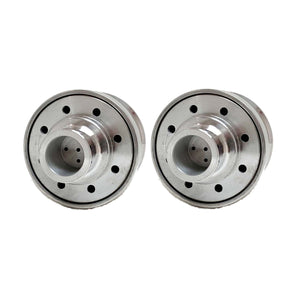 Billet Aluminum Valve Cover Breathers - Custom - Polished