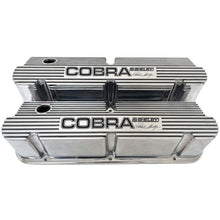 Load image into Gallery viewer, Ford Small Block Pentroof COBRA C.S. Shelby Valve Covers - Polished