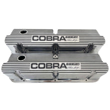 Load image into Gallery viewer, Ford Small Block Pentroof COBRA C.S. Shelby Valve Covers - Polished