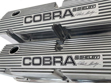 Load image into Gallery viewer, Ford Small Block Pentroof COBRA C.S. Shelby Valve Covers - Polished