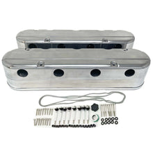 Load image into Gallery viewer, GM LS Aluminum Valve Covers - Hidden Coils -2 Piece Design - Polished