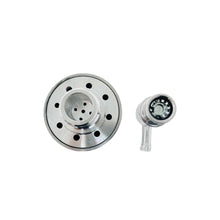 Load image into Gallery viewer, Billet Aluminum Valve Cover Breather &amp; Small PCV Valve - Custom - Polished