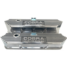 Load image into Gallery viewer, Ford COBRA LE MANS FE Tall Valve Covers - Die-Cast Logo - Polished