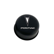 Load image into Gallery viewer, Pontiac Arrow Logo with Text - Single Breather and Grommet - Black
