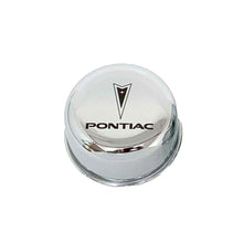 Load image into Gallery viewer, Pontiac Logo with Text Single Breather and Grommet - Chrome