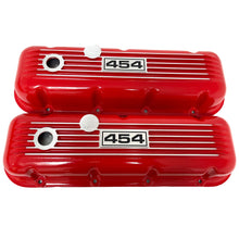 Load image into Gallery viewer, Big Block Chevy 454 Logo Valve Covers - Red