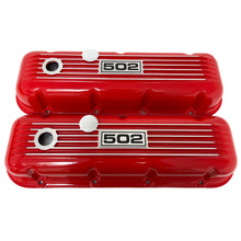 Load image into Gallery viewer, Big Block Chevy 502 Logo Valve Covers - Red