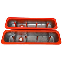 Load image into Gallery viewer, Small Block Chevy Tall Center Bolt Valve covers - Custom - Orange