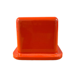 383 STROKER Small Block Chevy Tall Valve Covers - Orange